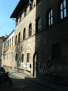 Esterno di Palazzo Coppi, sede della Fondazione